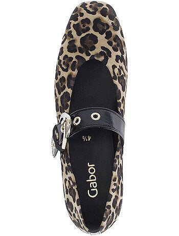 Ballerines en cuir