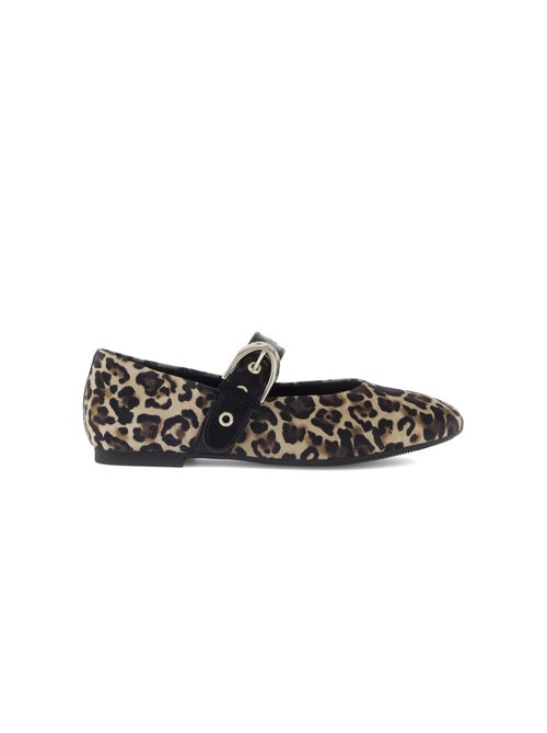 Ballerines  en cuir - Kiabi