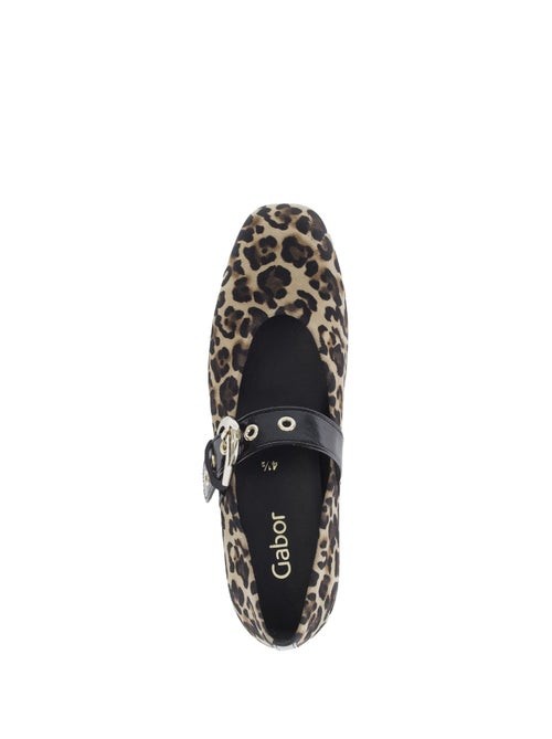 Ballerines  en cuir - Kiabi