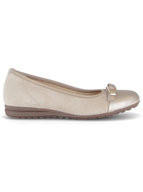 Ballerines  en cuir - Kiabi