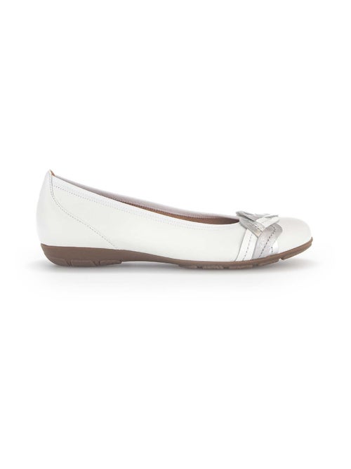 Ballerines  en cuir - Kiabi