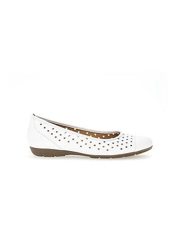 Ballerines en cuir