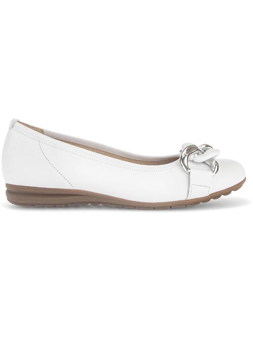 Ballerines  en cuir - Kiabi