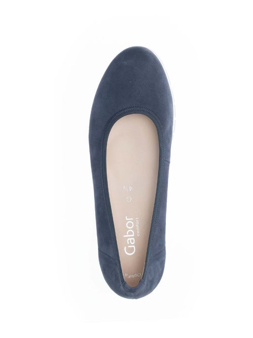 Ballerines  en cuir - Kiabi