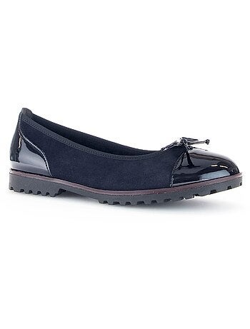 Ballerines en cuir
