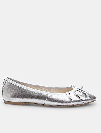 Ballerines en cuir confortables bata