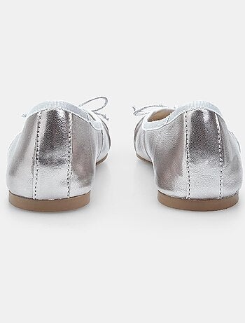 Ballerines en cuir confortables bata