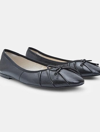 Ballerines en cuir confortables bata