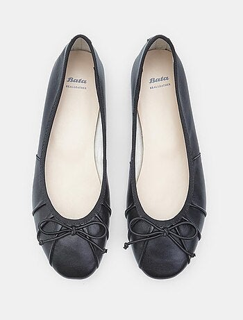Ballerines en cuir confortables bata