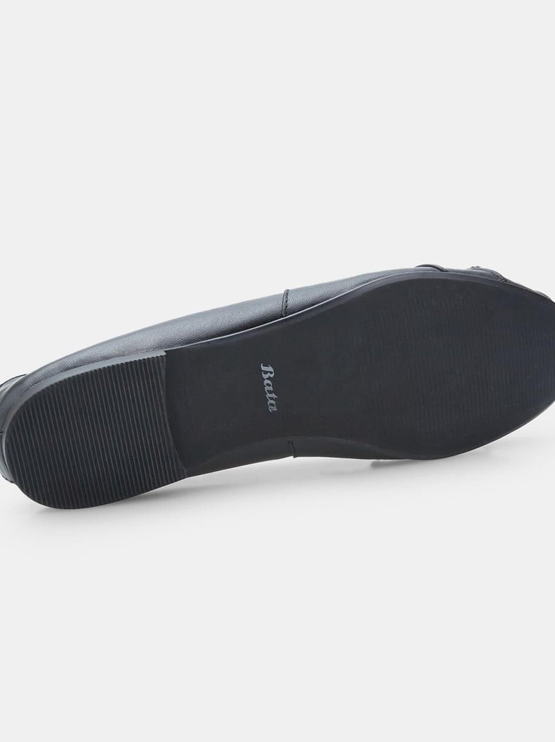 Ballerines en cuir confortables  BATA Noir - Kiabi