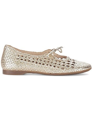 Ballerines en cuir