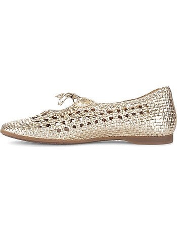 Ballerines en cuir