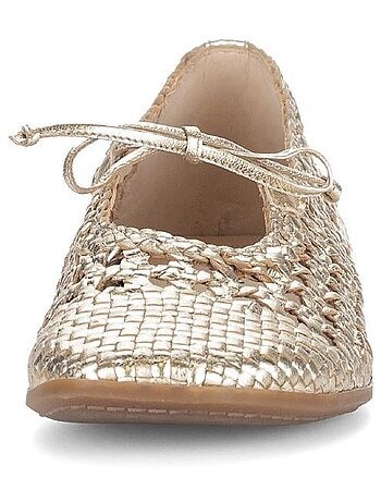 Ballerines en cuir