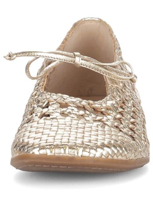 Ballerines  en cuir - Kiabi