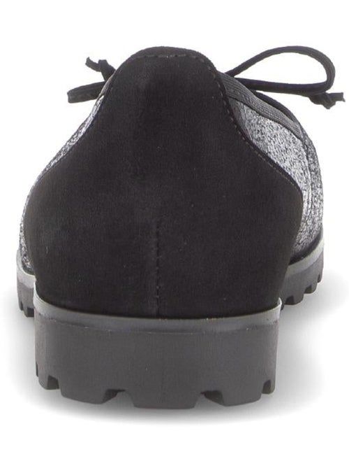 Ballerines  en cuir imprimé reptile - Kiabi
