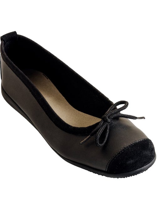 Ballerines en cuir, largeur standard - Afibel - Kiabi Ballerines en cuir, largeur standard - Afibel - Kiabi