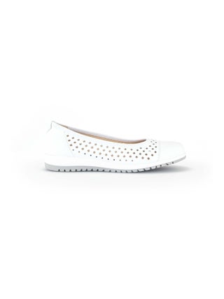 Ballerines  en cuir lisse