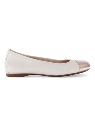 Ballerines  en cuir lisse