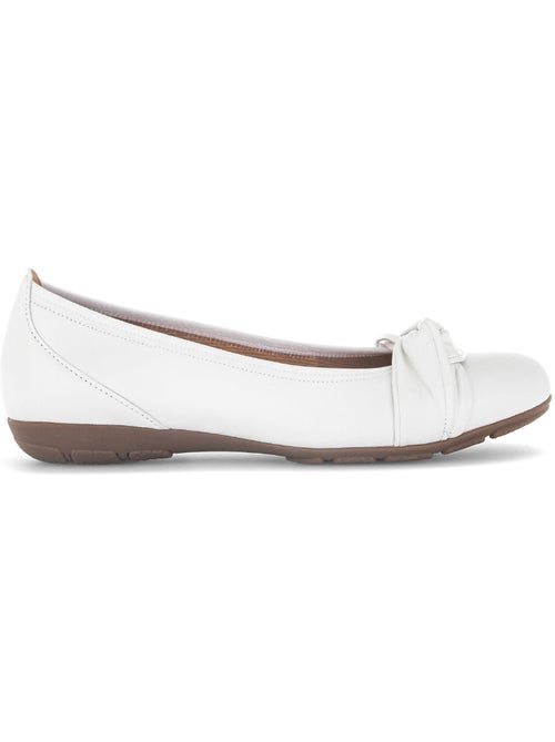 Ballerines en cuir lisse - Kiabi Ballerines en cuir lisse - Kiabi