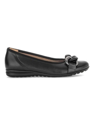 Ballerines  en cuir lisse