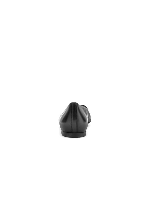 Ballerines  en cuir lisse - Kiabi