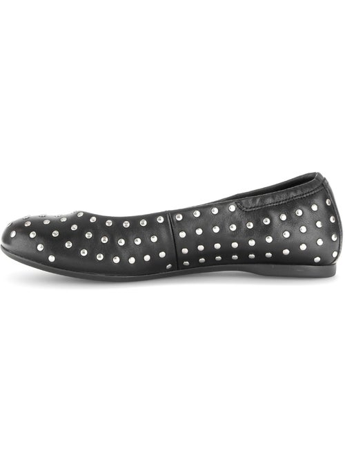 Ballerines en cuir lisse - Kiabi Ballerines en cuir lisse - Kiabi