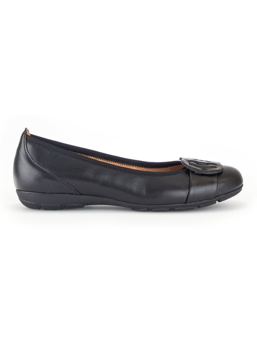 Ballerines en cuir lisse - Kiabi Ballerines en cuir lisse - Kiabi
