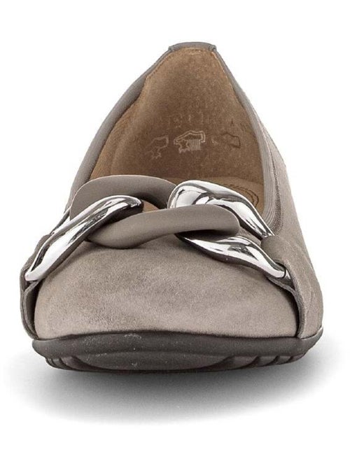 Ballerines  en cuir - Kiabi