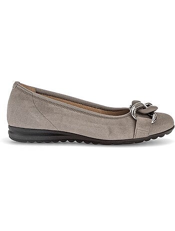Ballerines en cuir