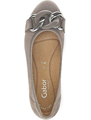 Ballerines en cuir