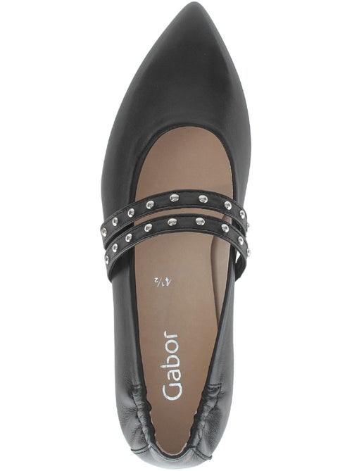 Ballerines  en cuir - Kiabi