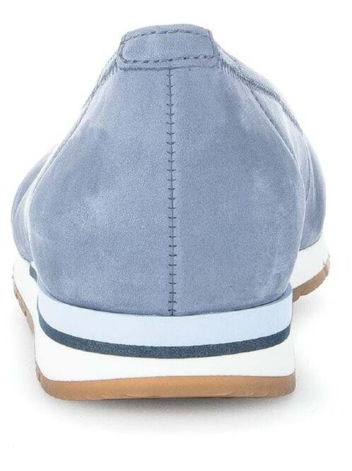 Ballerines  en cuir nubuck - Kiabi