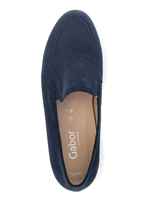 Ballerines en cuir nubuck - Kiabi Ballerines en cuir nubuck - Kiabi