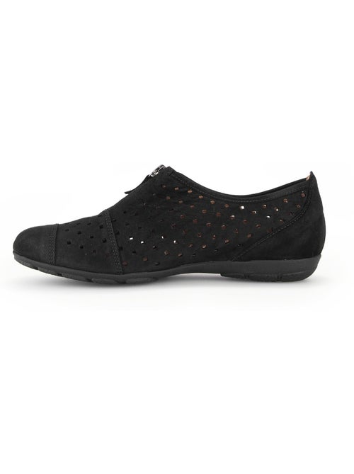 Ballerines en cuir nubuck - Kiabi Ballerines en cuir nubuck - Kiabi