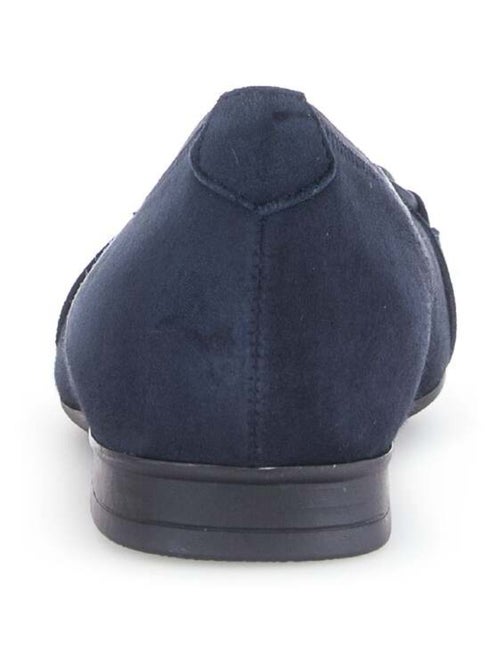 Ballerines  en cuir velours - Kiabi