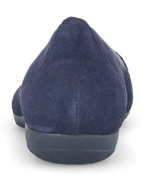 Ballerines  en cuir velours - Kiabi