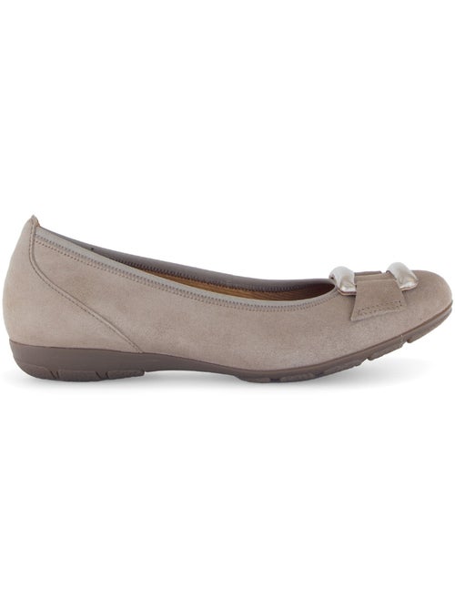 Ballerines en cuir velours - Kiabi Ballerines en cuir velours - Kiabi
