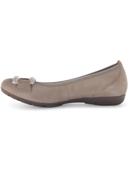 Ballerines en cuir velours - Kiabi Ballerines en cuir velours - Kiabi