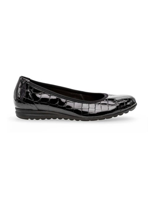 Ballerines  en cuir vernis Gabor - Kiabi