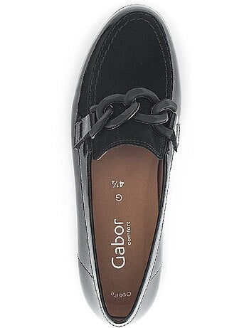Ballerines en cuir vernis