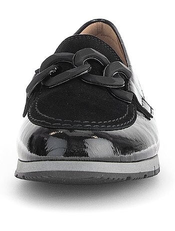 Ballerines en cuir vernis