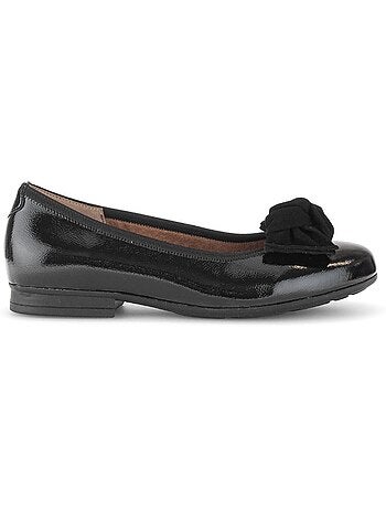 Ballerines en cuir vernis