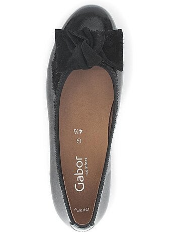 Ballerines en cuir vernis