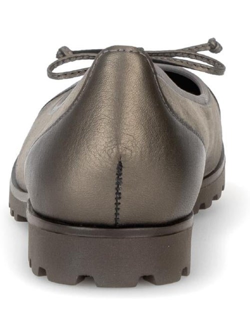 Ballerines en cuirs combinés - Kiabi Ballerines en cuirs combinés - Kiabi