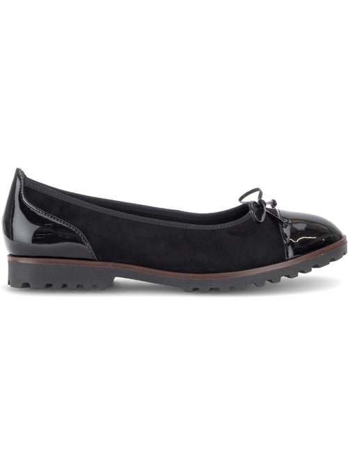 Ballerines en cuirs combinés - Kiabi Ballerines en cuirs combinés - Kiabi