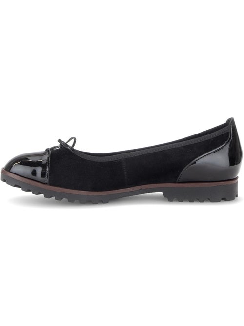 Ballerines en cuirs combinés - Kiabi Ballerines en cuirs combinés - Kiabi