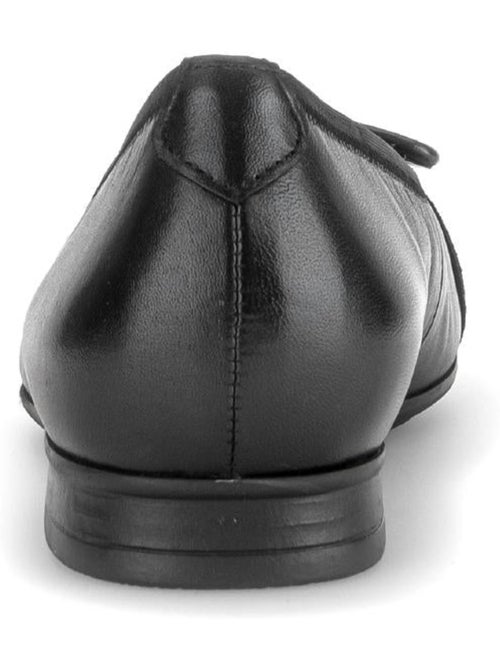 Ballerines  en cuirs combinés - Kiabi