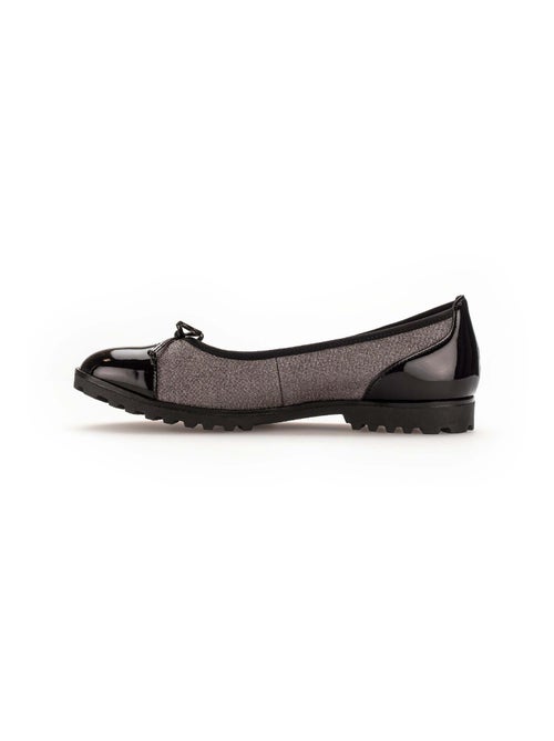 Ballerines  en cuirs synthés - Kiabi