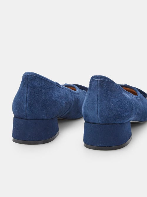 Ballerines en daim avec talon confortables  BATA - Kiabi