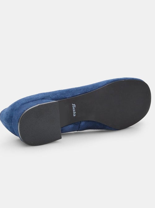 Ballerines en daim avec talon confortables  BATA - Kiabi